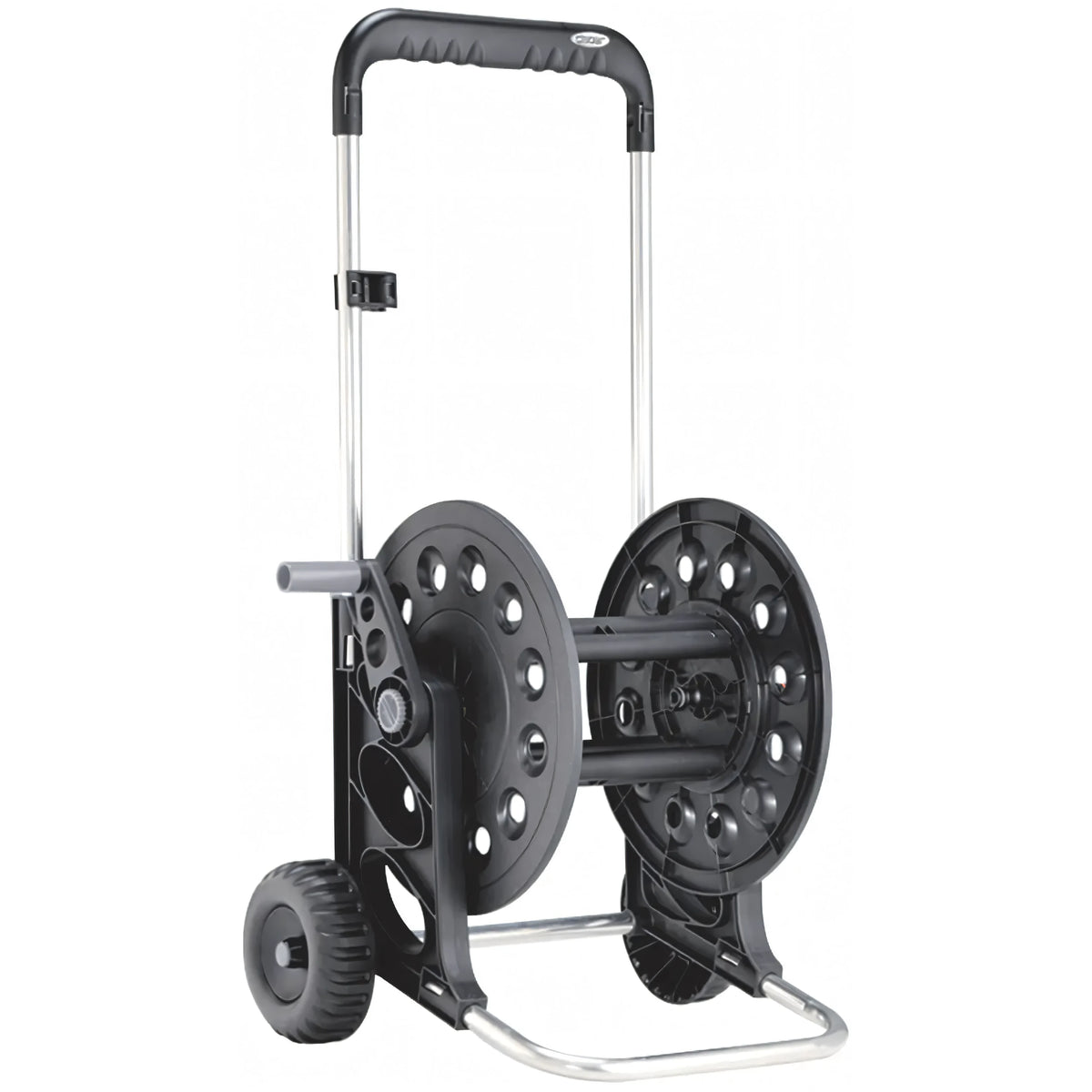 Avvolgitubo a carrello Claber Ecosei 8980 in alluminio, per tubo 1/2" fino a 60 m