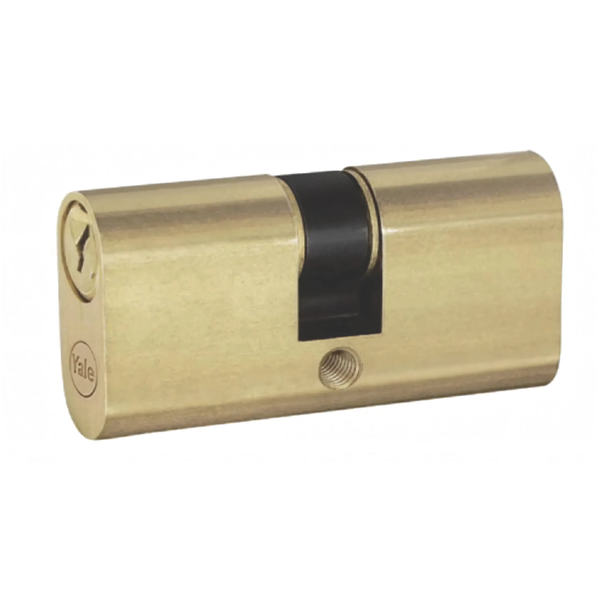 Cilindro Yale ovale N090100 in ottone con chiavi