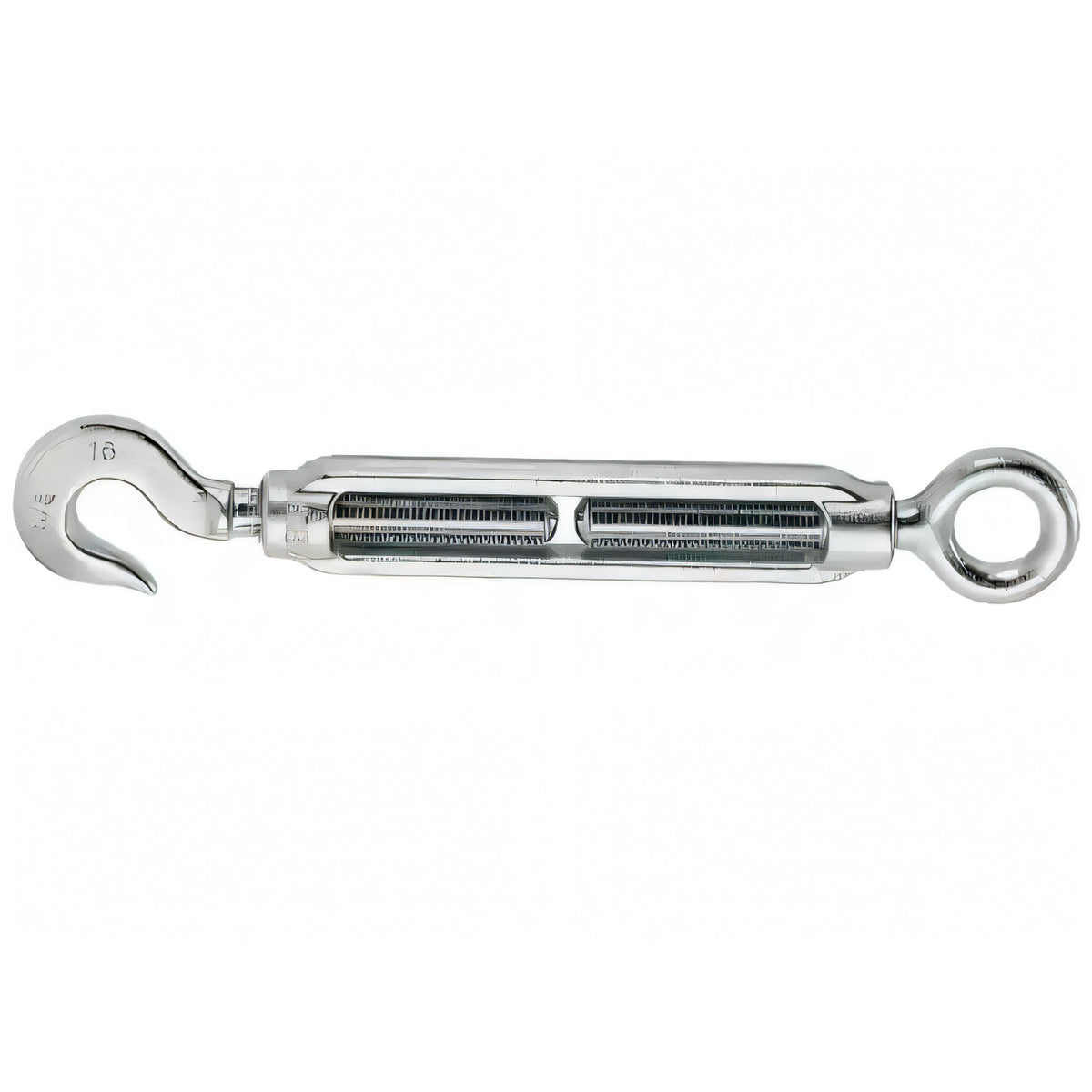 Tenditore zincato con occhio e gancio per funi Robur 8006Z