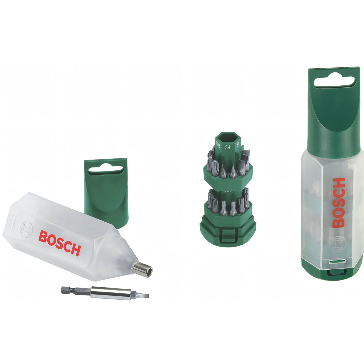 Set inserti Bosch Big Bit 25 pezzi con portabit magnetico
