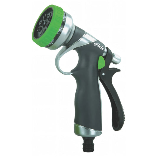 Pistola multifunzione Brixo Iris Rio in alluminio per irrigazione