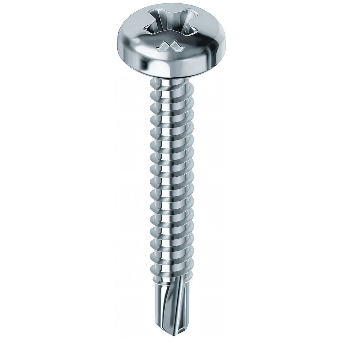 Vite autoperforante Mustad Drillex testa cilindrica, Ø 4,8x50 mm