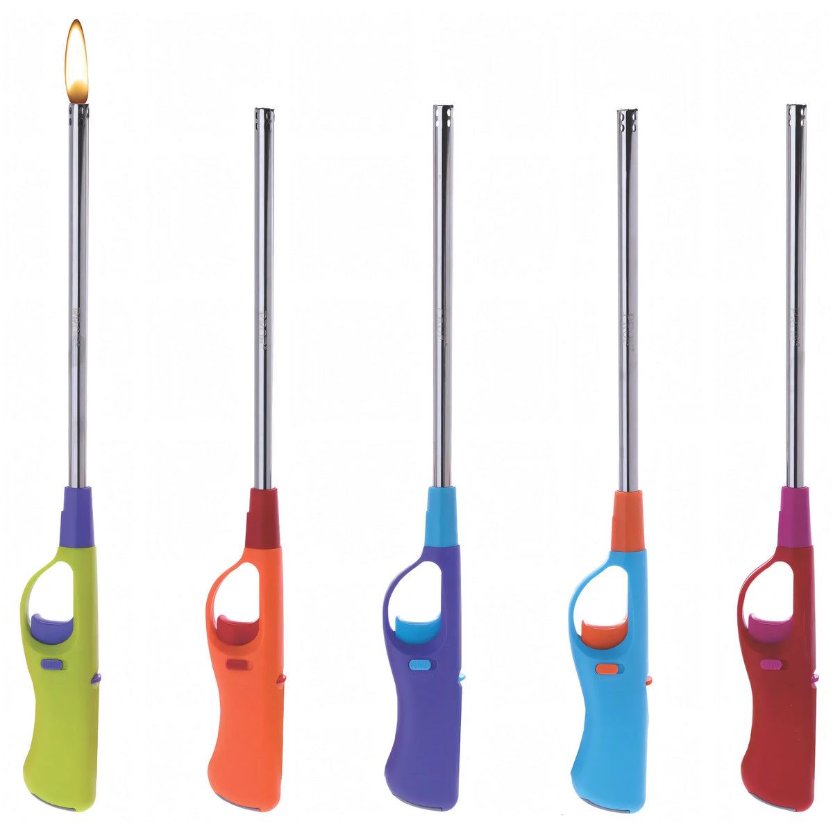 Accendigas piezoelettrico ricaricabile con canna lunga 35 cm per barbecue