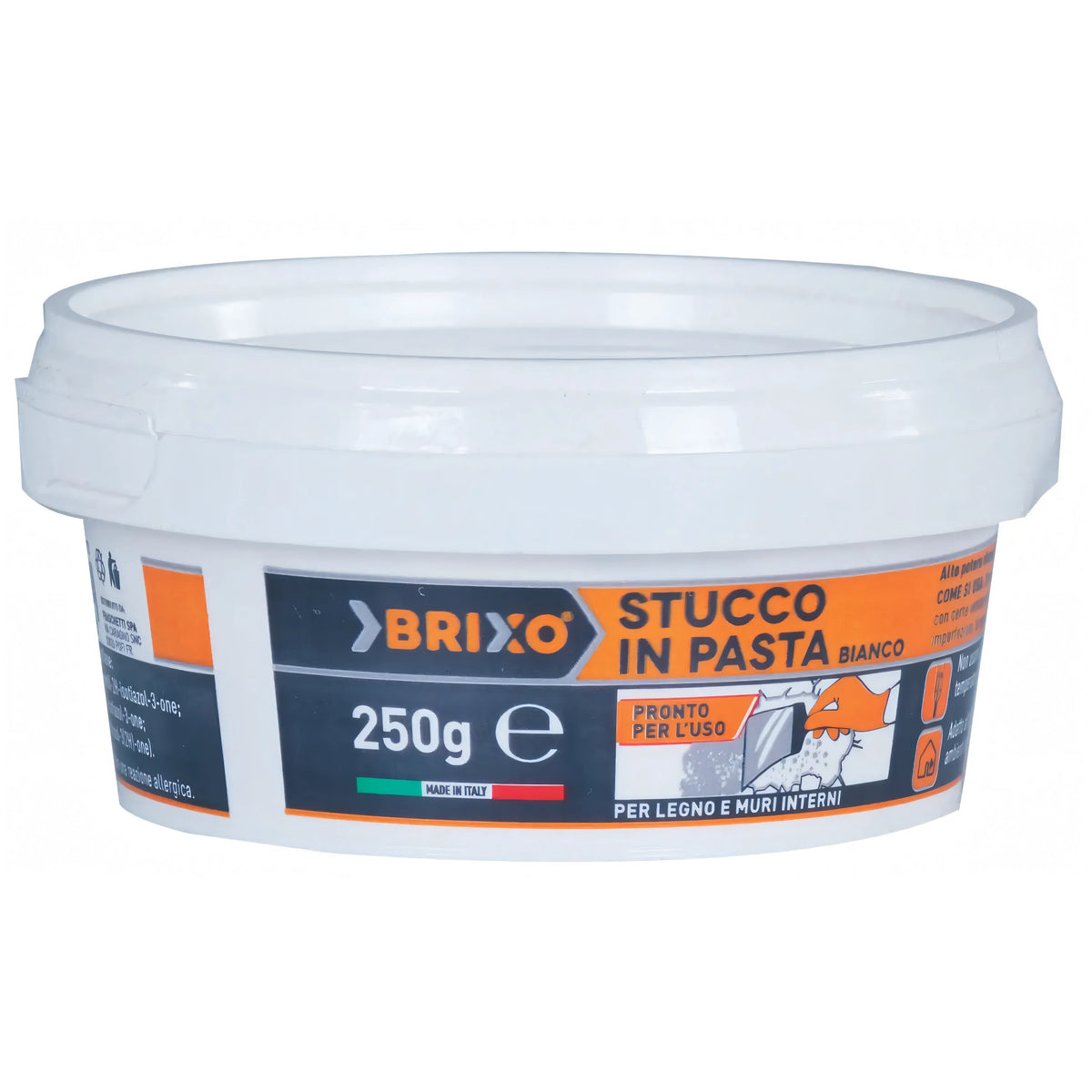 Stucco Brixo in pasta bianco per interno, muro e legno, 250 g