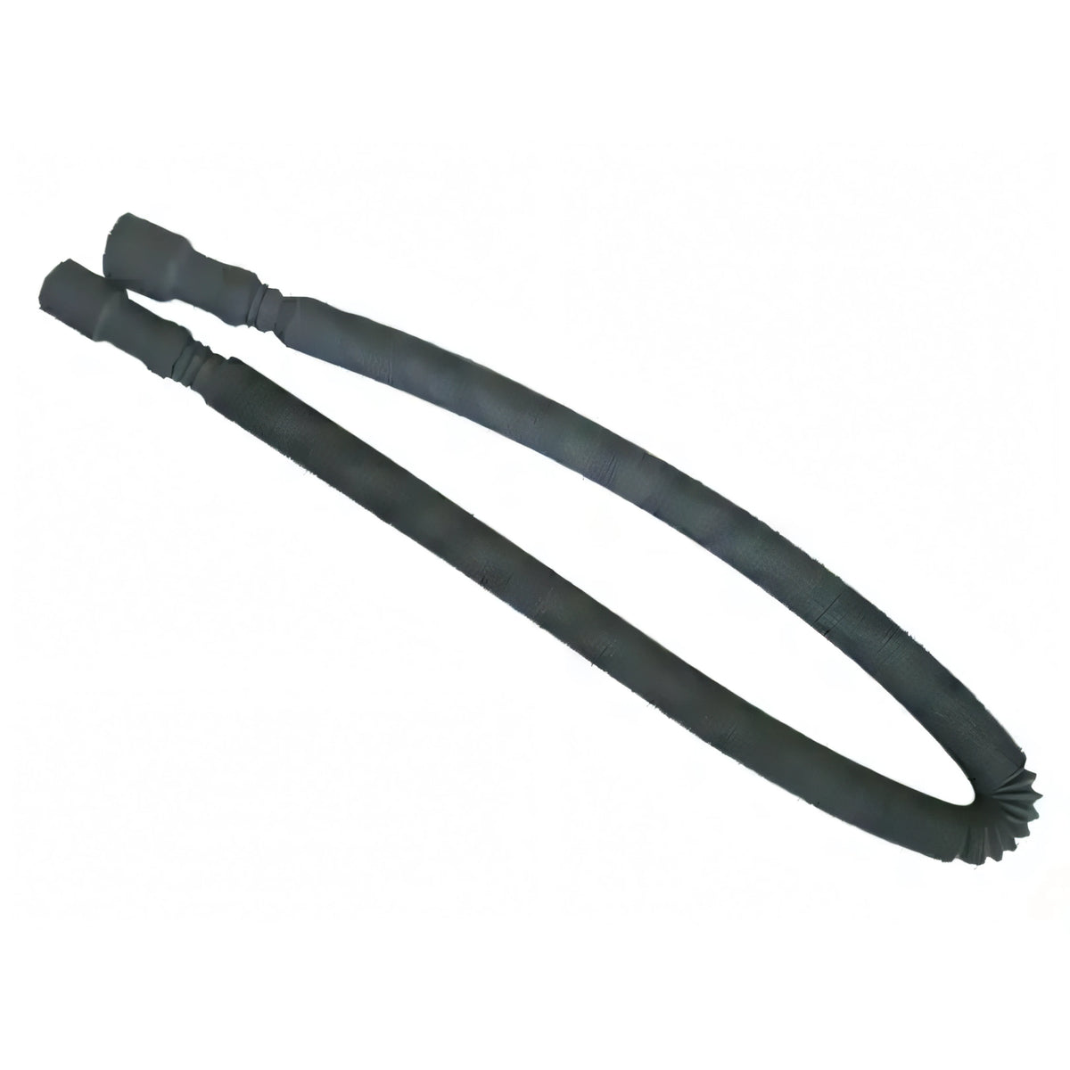 Tubo di scarico lavatrice estensibile spiralato con curva, 80-300 cm