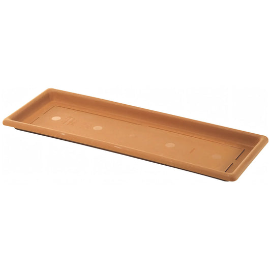Sottocassetta Telcom per vasi Venere in plastica colore terracotta, 47 cm