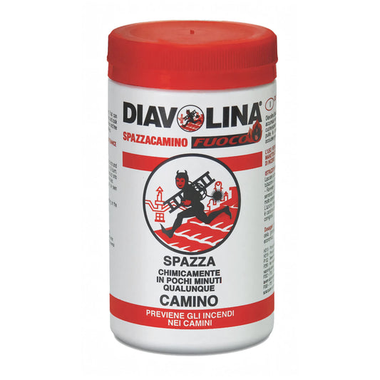 Antifuliggine Diavolina spazzacamino, barattolo da 300 g