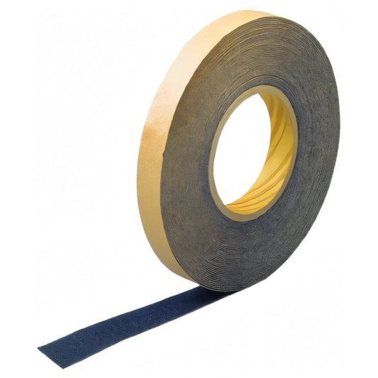 Striscia adesiva antiscivolo Boston nera, 19x610 mm, confezione da 5