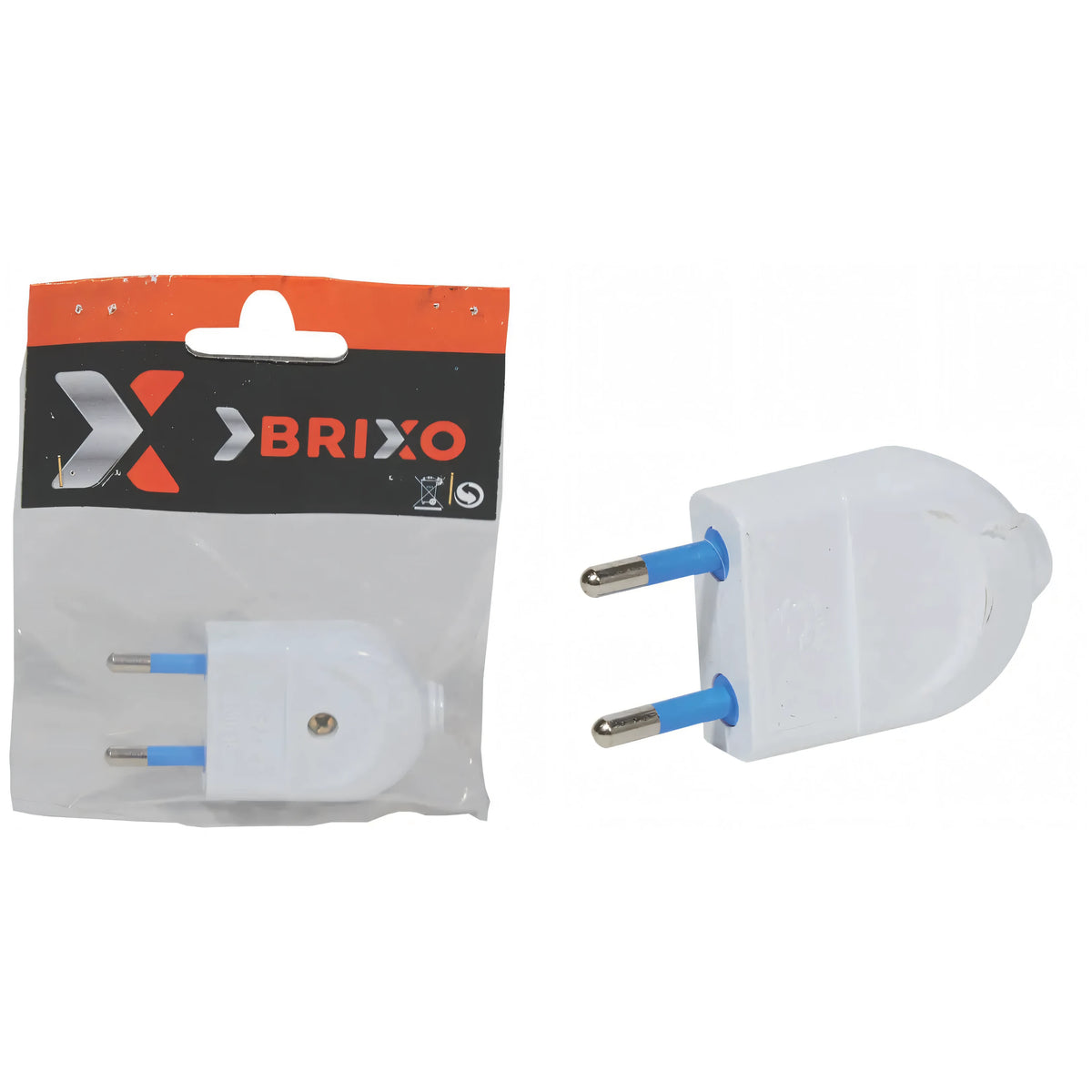 Spina mobile Brixo bianca 2P 10A