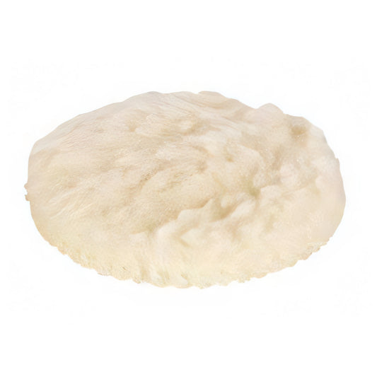 Cuffia per lucidatura Wolfcraft in lana d'agnello velcrata, Ø 125 mm