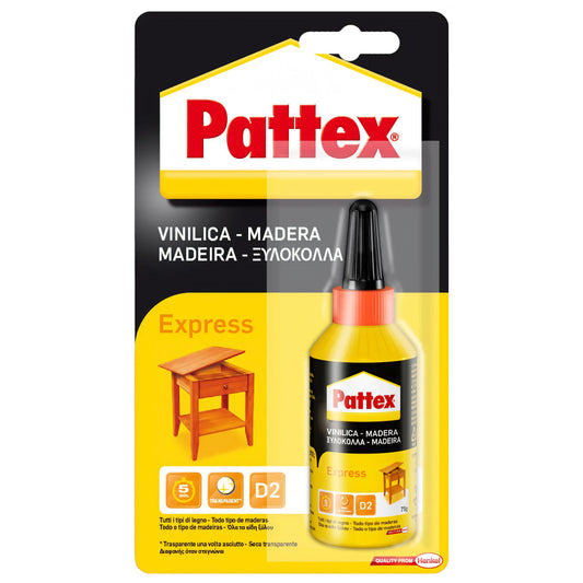 Colla vinilica Pattex Vinil Express Henkel, blister 75 g