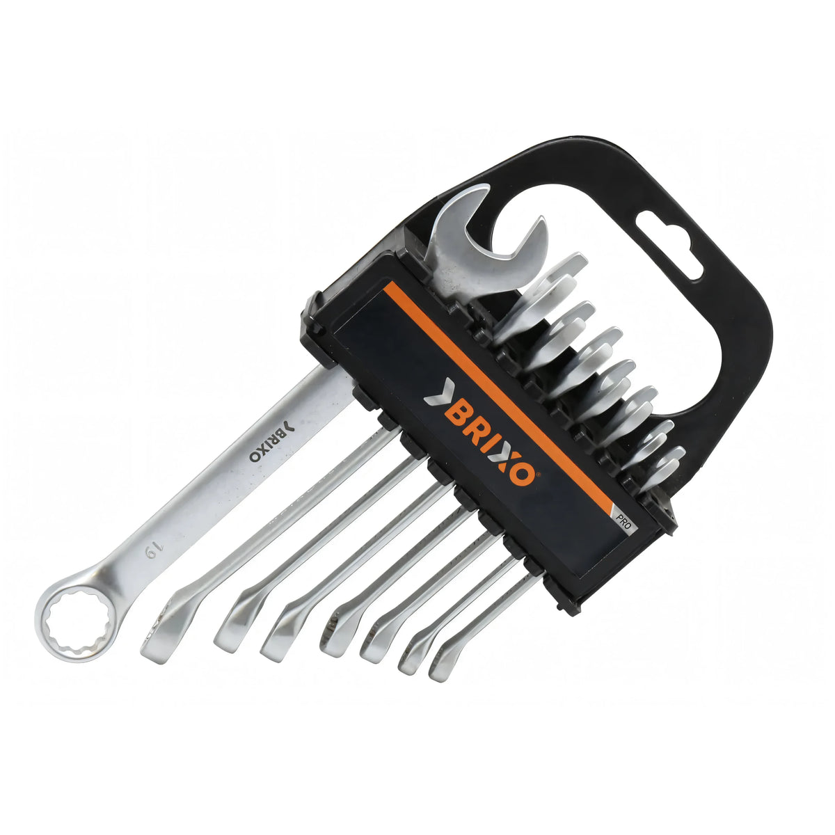 Serie di chiavi combinate Brixo cromo vanadio con busta, 25 pezzi