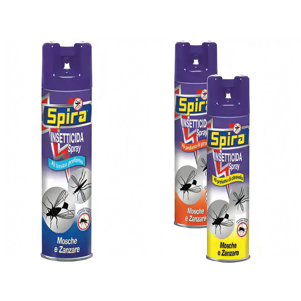 Insetticida spray mosche e zanzare Spira, bombola 400 ml