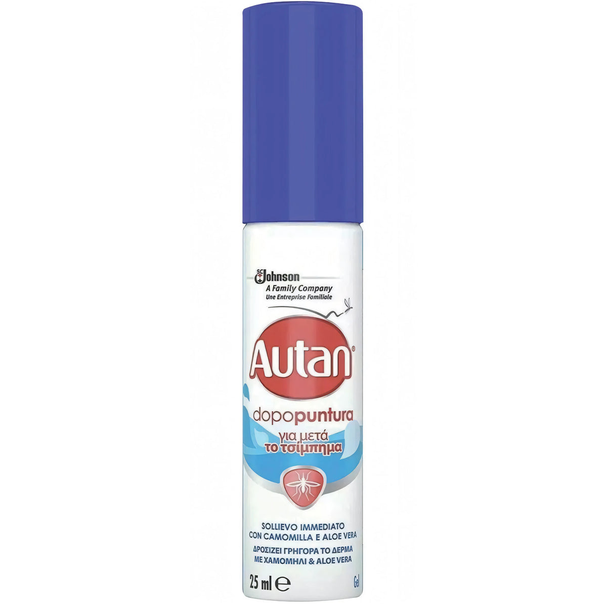 Dopo puntura Autan con camomilla e aloe vera, flacone 25 ml