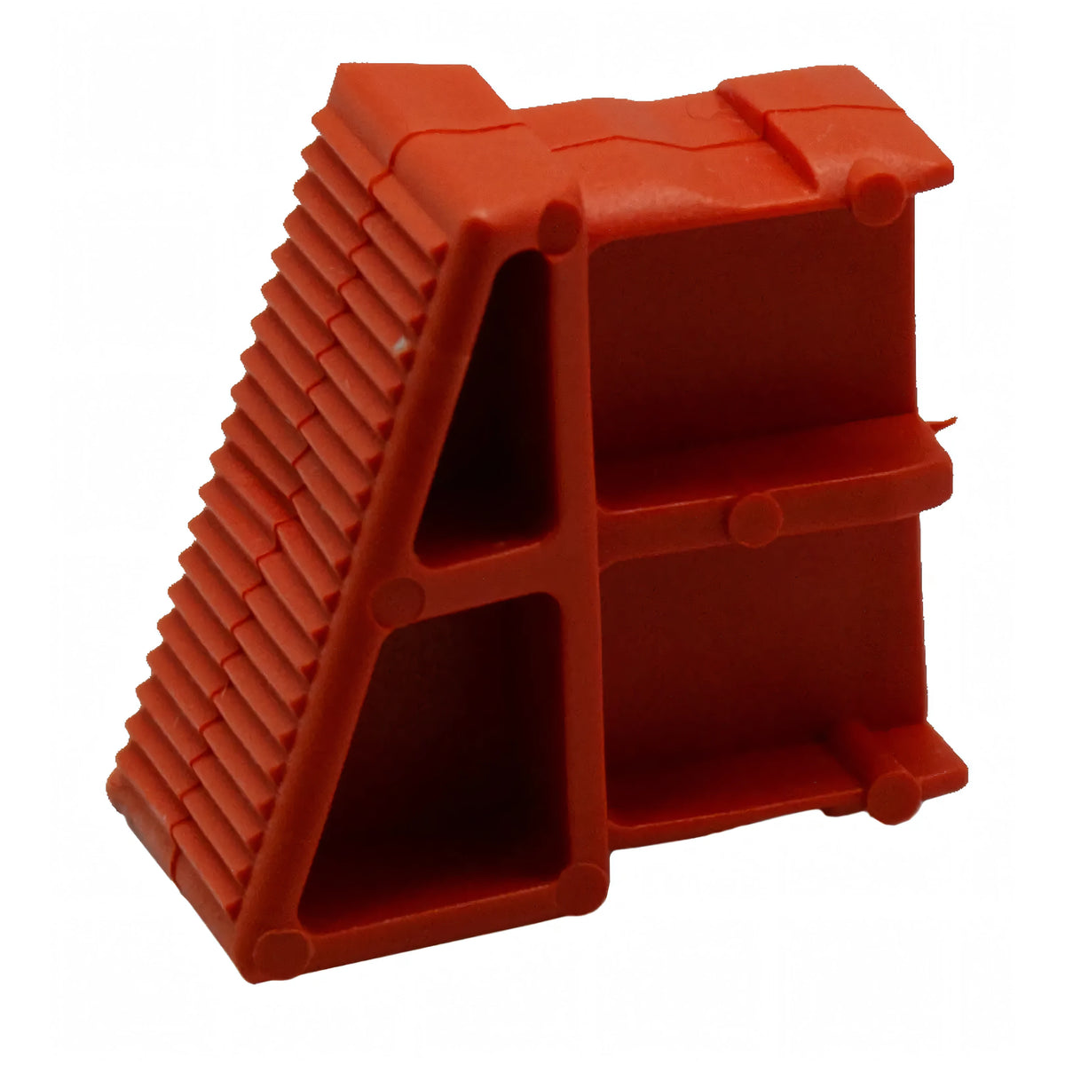 Piedino di ricambio in nylon per scale Brixo Step Up, profilo 40x20 mm anteriore