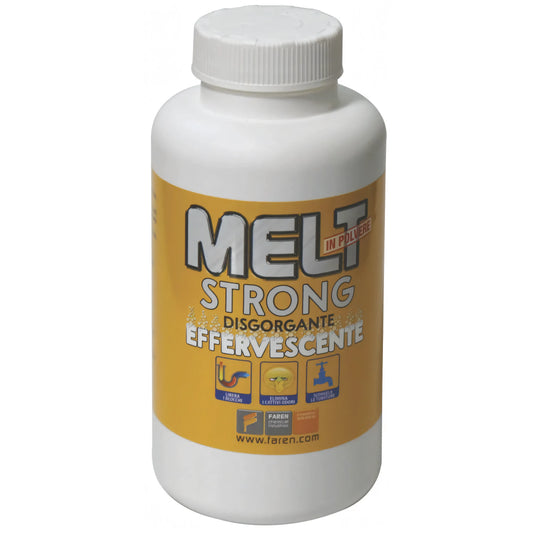 Disgorgante in polvere Melt Strong Faren, flacone da 600 g
