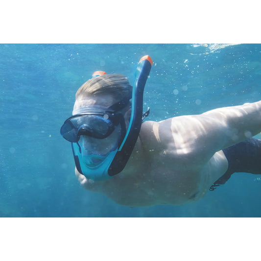 Maschera da mare con boccaglio Bestway 24058, taglia L/XL