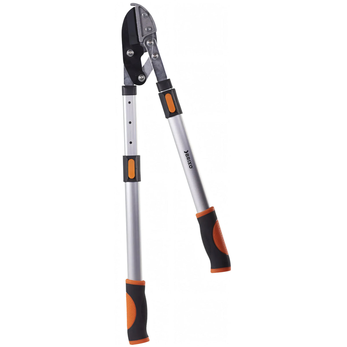 Troncarami telescopico Brixo Alu Line con battente, manici estensibili 70-100 cm