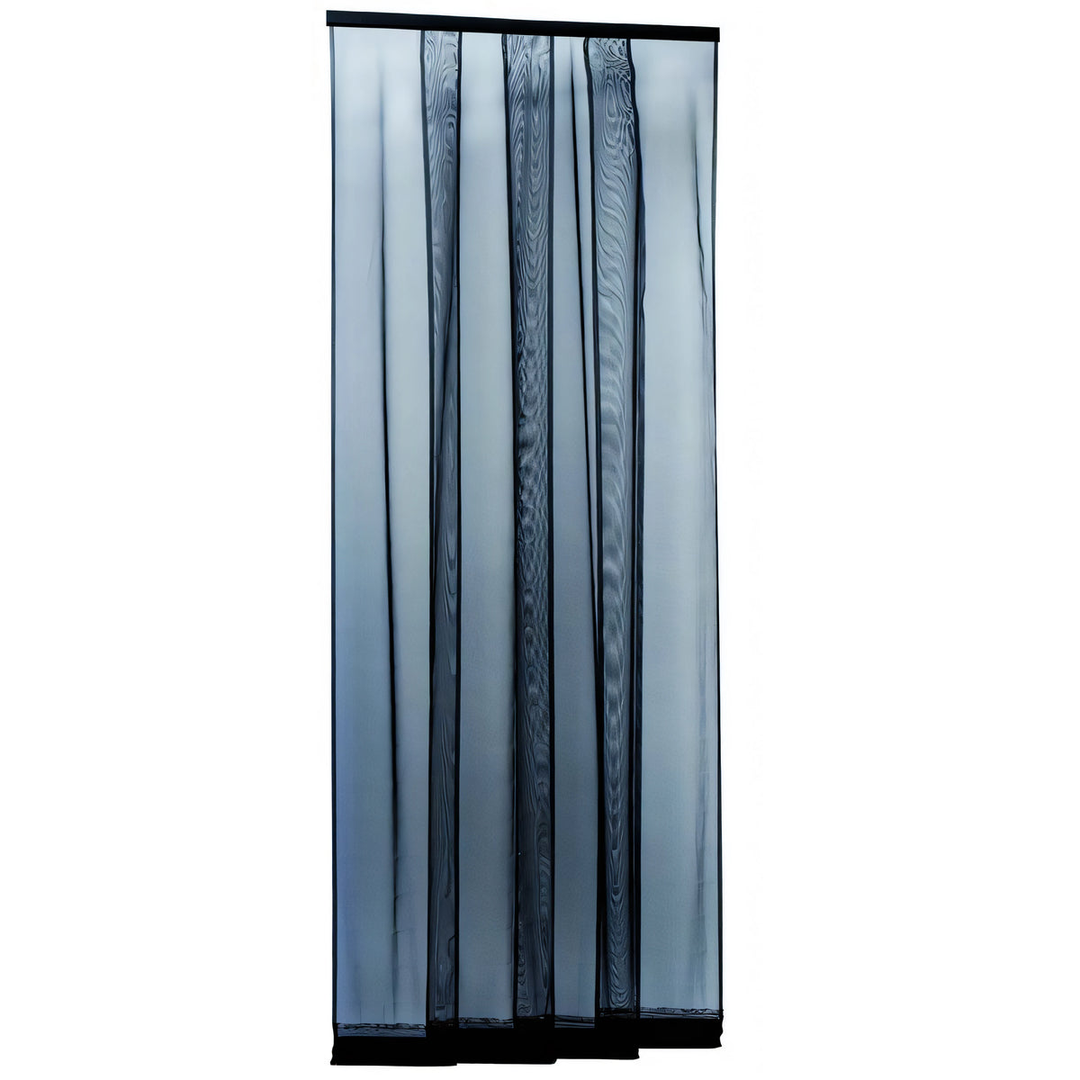 Zanzariera a strisce Vigor, 4 bandelle, antracite, 100x250 cm