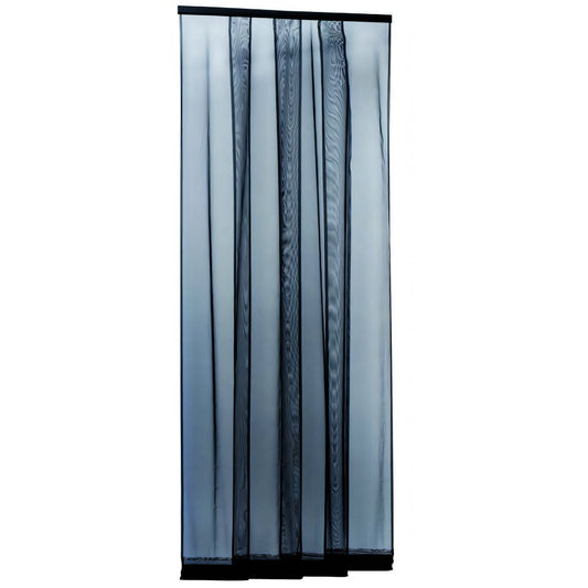 Zanzariera a strisce Vigor, 4 bandelle, antracite, 100x250 cm