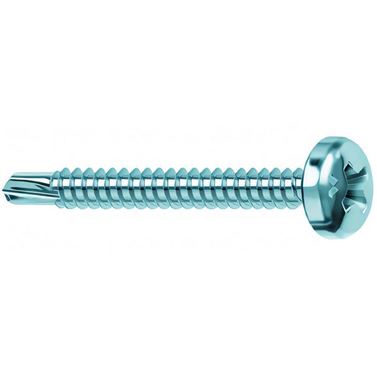 Vite autoperforante Drillex zincata testa cilindrica, 4,8x38 mm