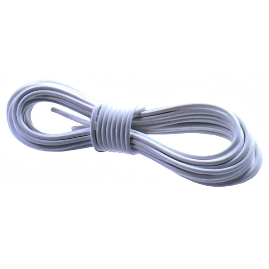 Matassa di cavetto per stendere bianco Vigor rivestito PVC, 10 m