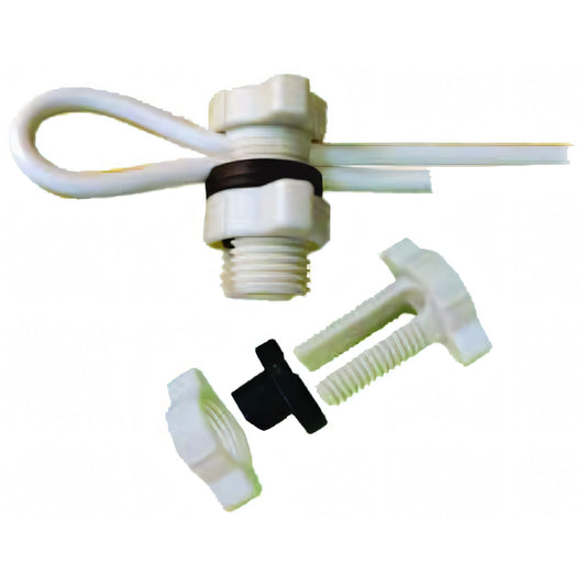 Morsetto serracavo in plastica Block-Fix per stendibiancheria, 2-6 mm
