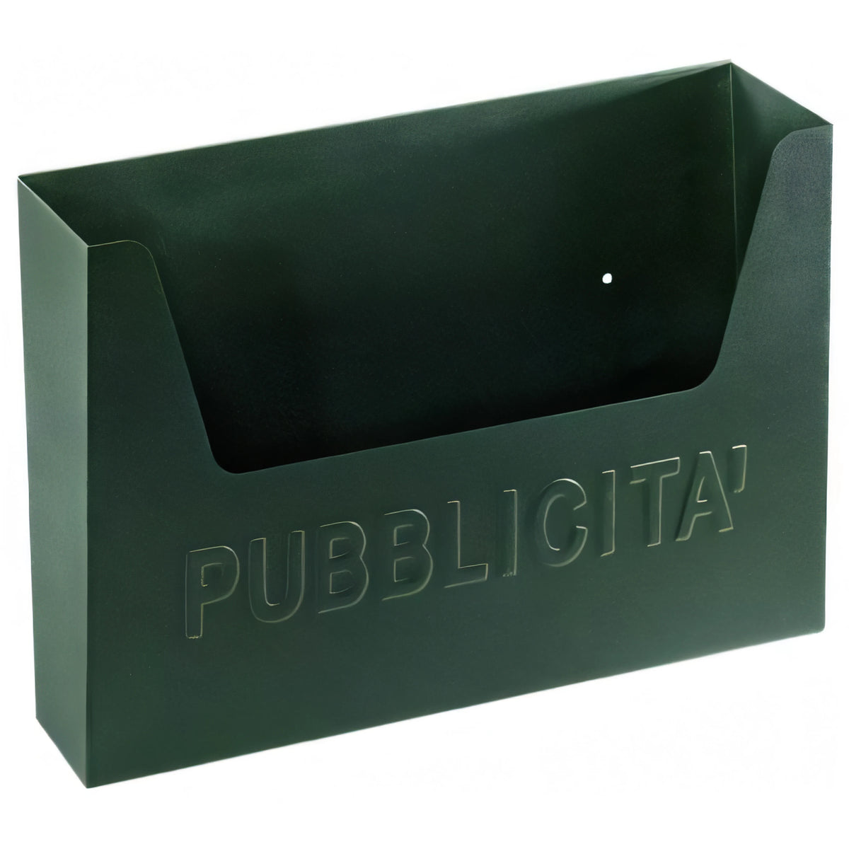 Cestino porta pubblicità Blinky City nero opaco, misura media