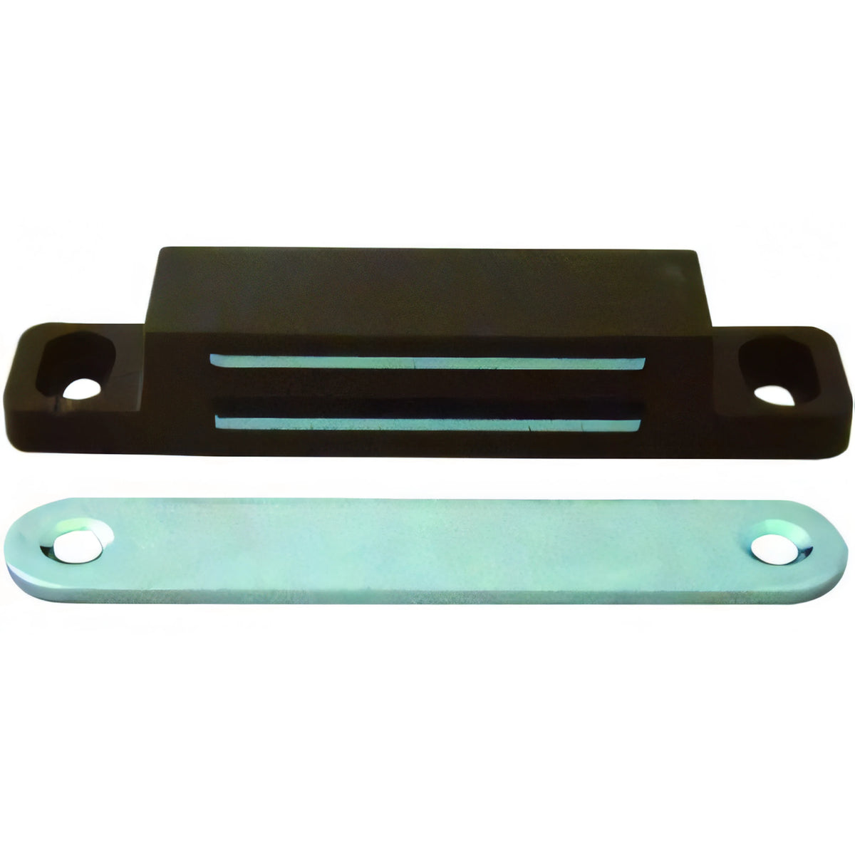 Cricchetto magnetico Vigor rettangolare pesante, marrone