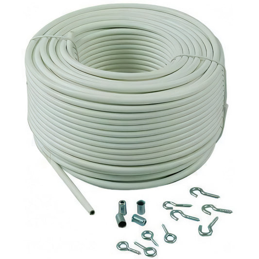 Cavetto spiralino a molla con accessori Ø 5 mm