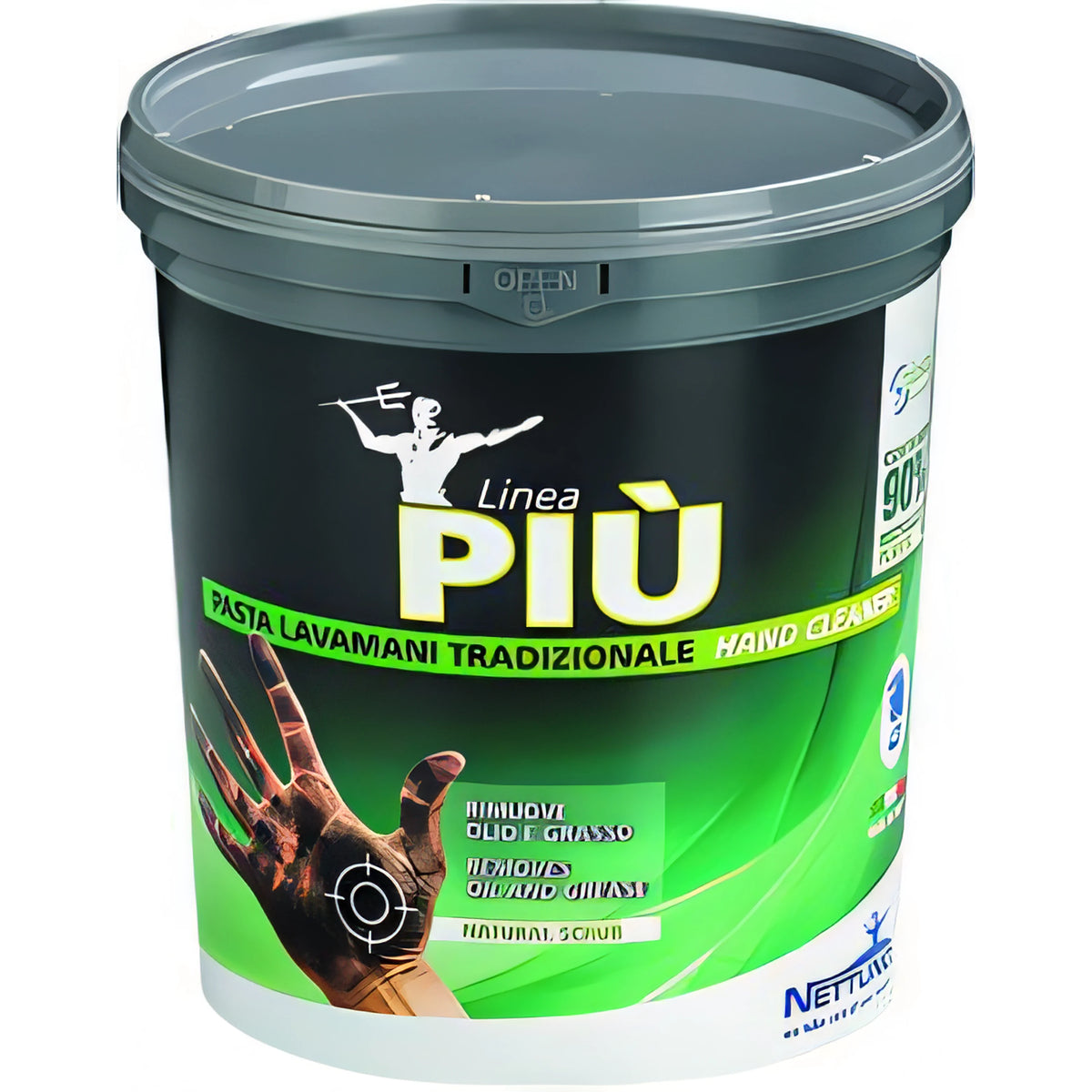 Pasta lavamani Nettuno Linea Più professionale, tanica da 1 litro