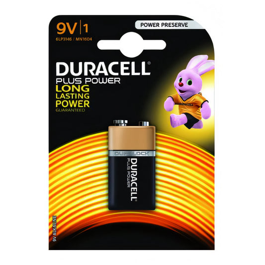Pila Duracell Plus Power transistor 9V MN1604