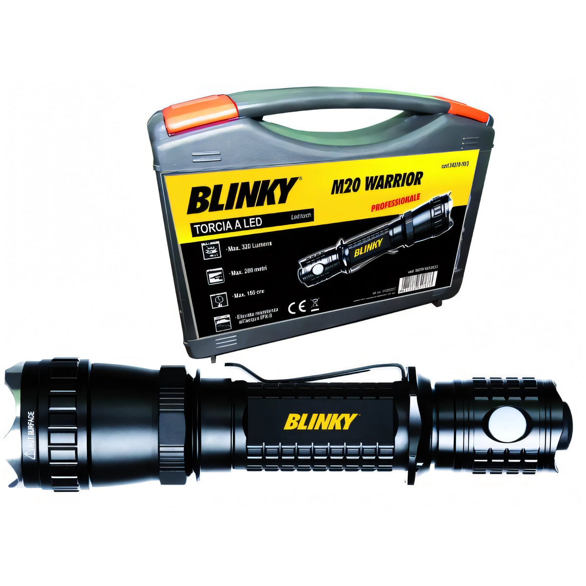 Torcia Blinky-Prof LED M20-Warrior in box