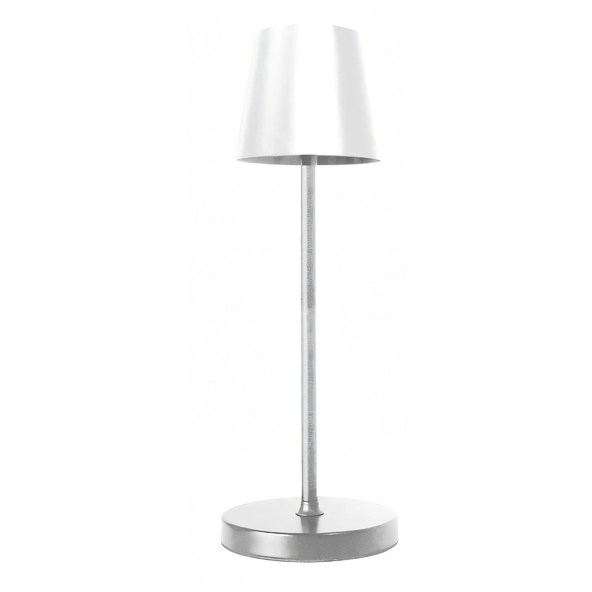 Lampada da tavolo Vigor Virna LED con dimmer, bianca, 180 lumen