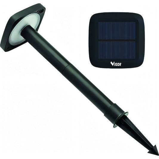 Proiettore LED solare Vigor Nova con picchetto, 1 W