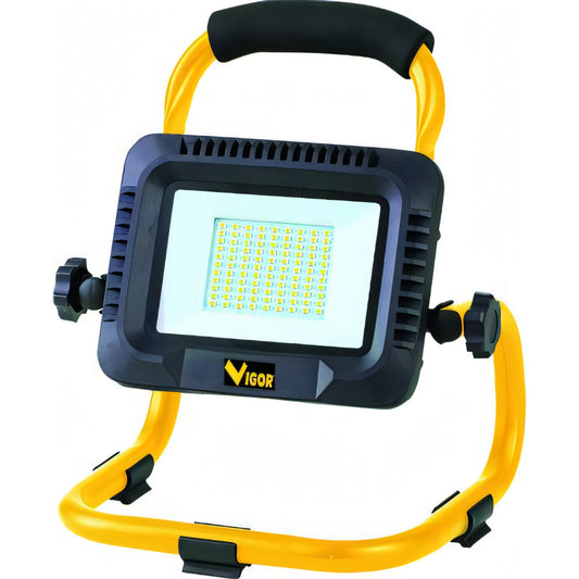 Proiettore LED ricaricabile Vigor Worky-P con power-bank, 30 W