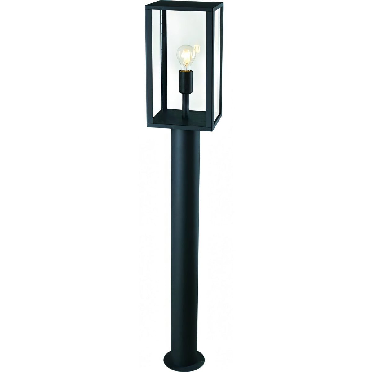 Lanterna Vigor Palamos per esterni, alluminio antracite, attacco E27 100W
