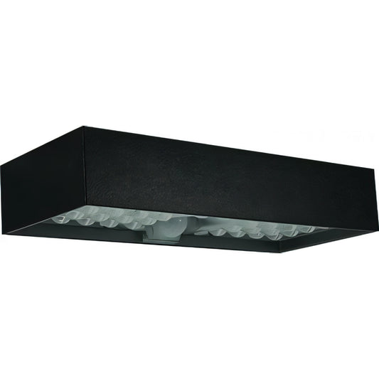 Applique LED solare Vigor Tebe nera con sensore di movimento, 6W 800lm