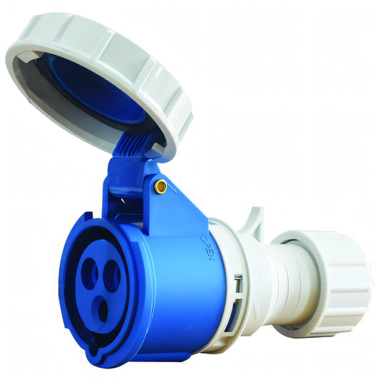 Presa CEE industriale Vigor mobile IP67 2P+T 16A