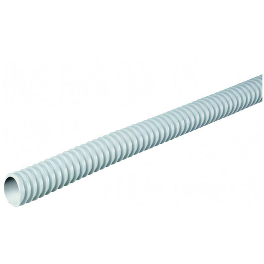 Guaina spiralata in PVC grigia Ø 20 mm
