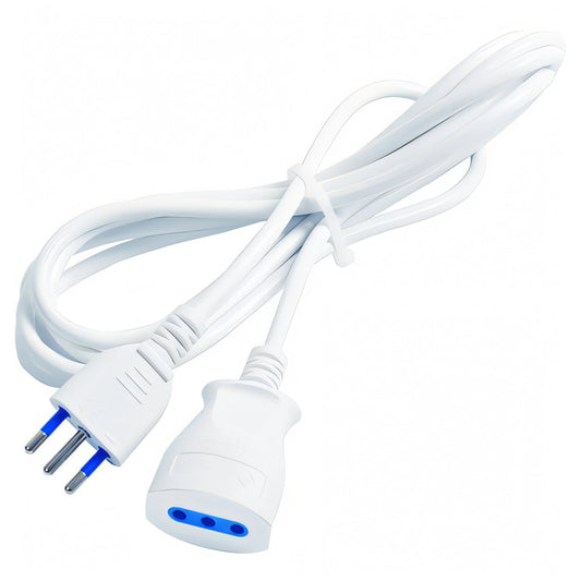 Prolunga elettrica lineare Vigor bianca, 3 m