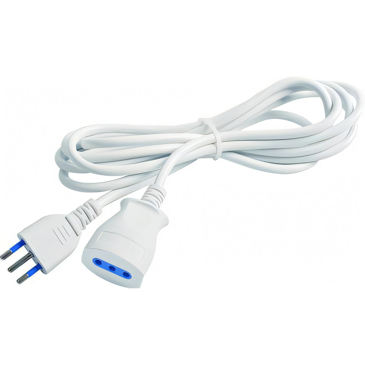 Prolunga elettrica lineare Vigor bianca, 5 m