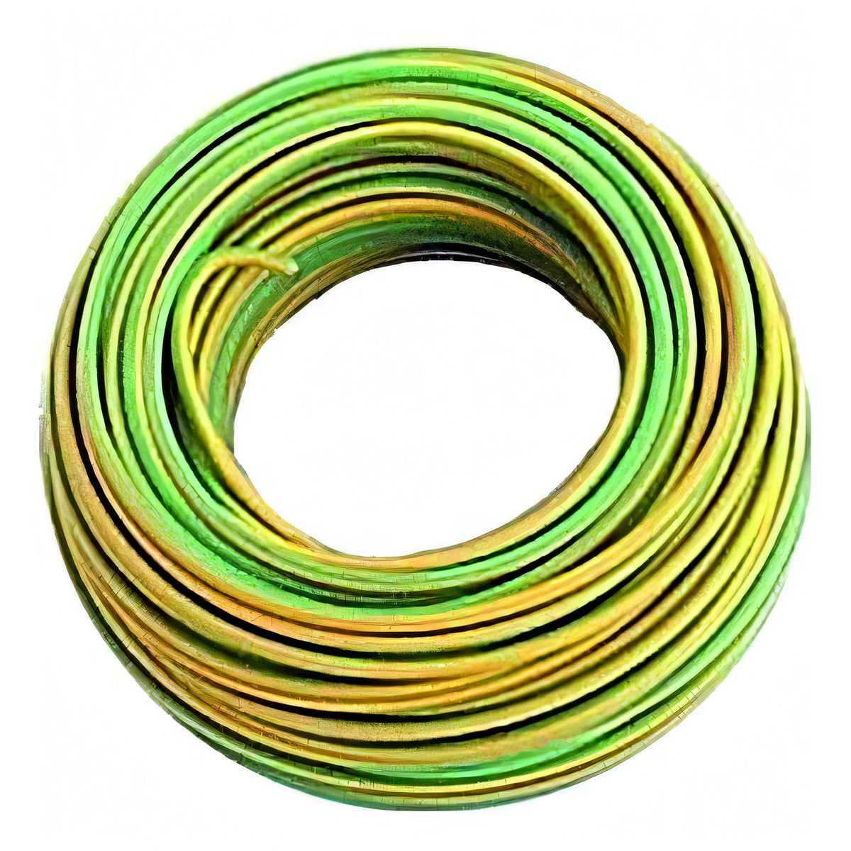 Cavo elettrico unipolare giallo/verde, sezione 2,5 mm²