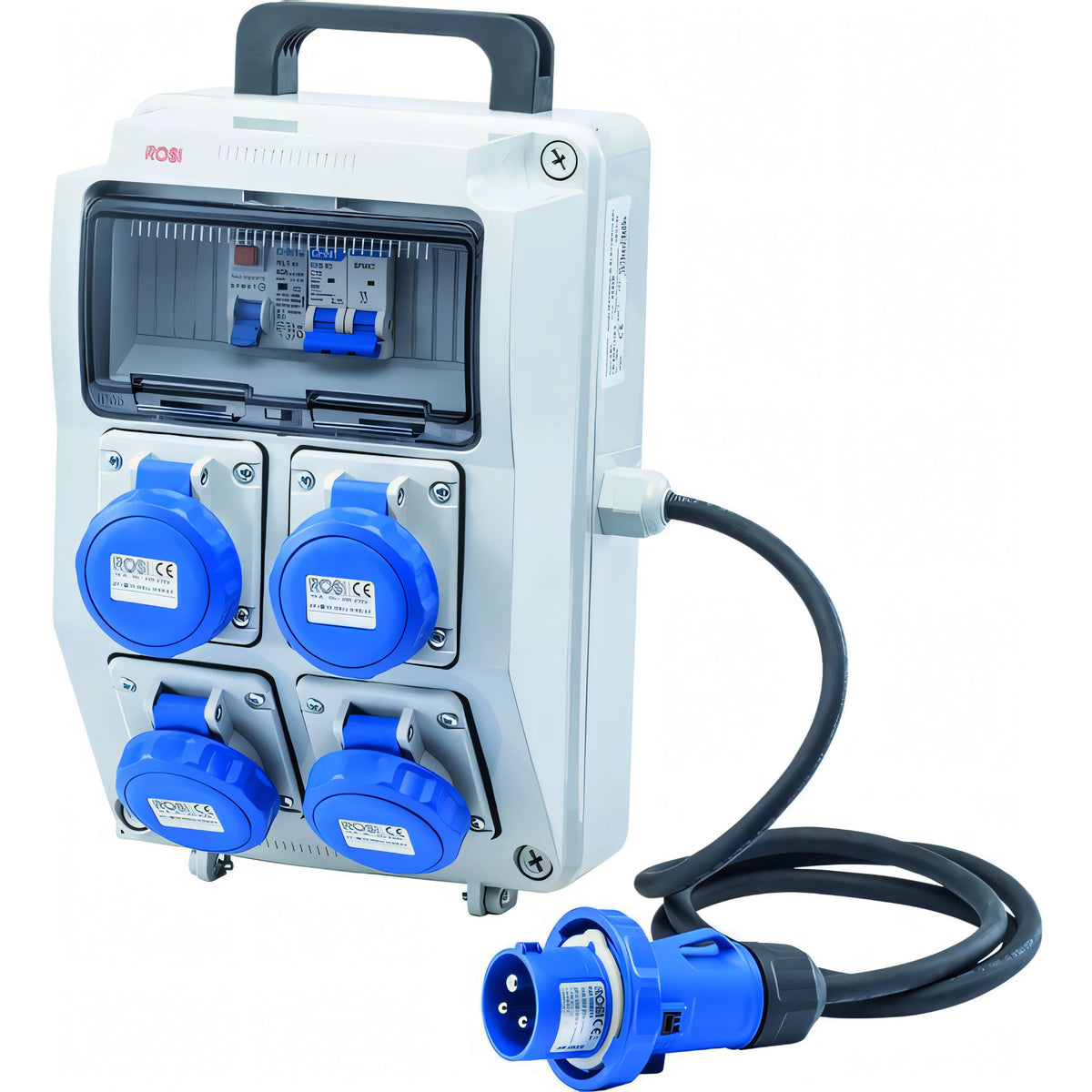 Quadro di distribuzione secondario 2240-E 220V con 4 prese cantiere
