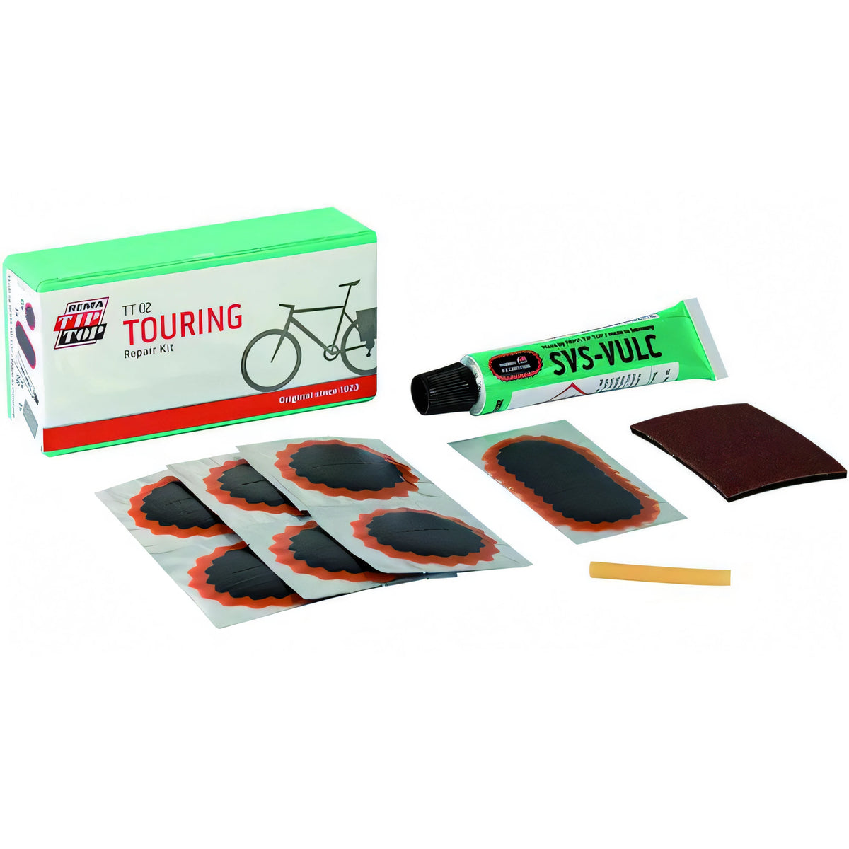 Kit riparazione forature Tip Top TT-Bike 02 Touring, 9 pezzi