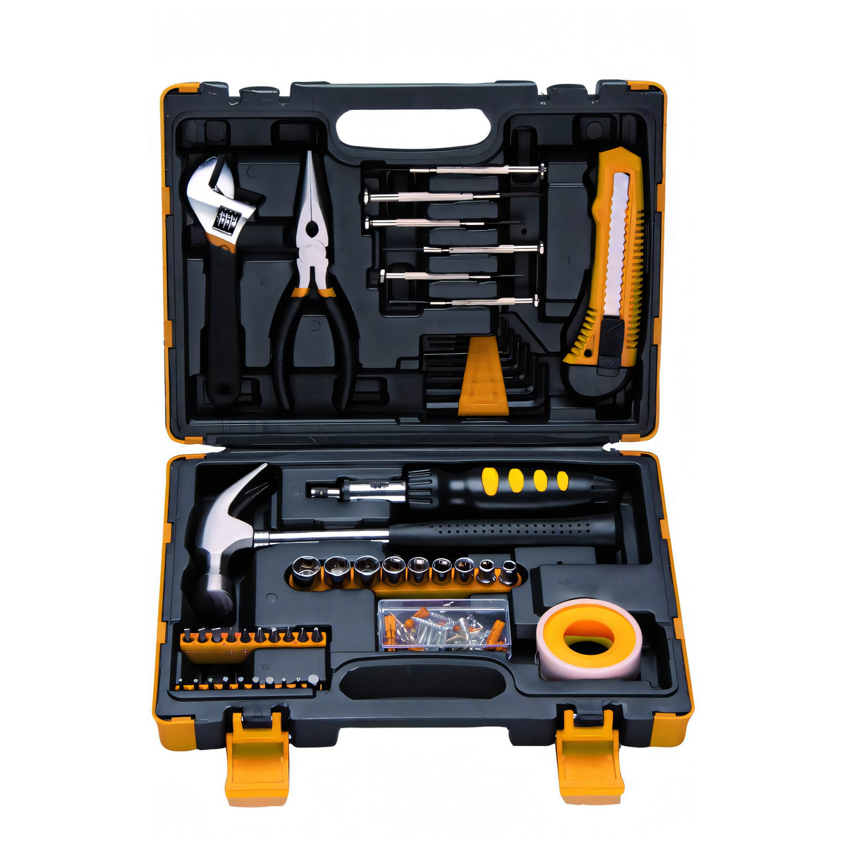 Set utensili Vigor VAU-V130 in valigetta, 130 pezzi