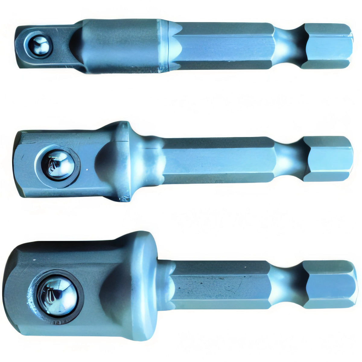 Inserti portabussole magnetici Vigor, attacco esagonale 1/4 pollice, 50 mm