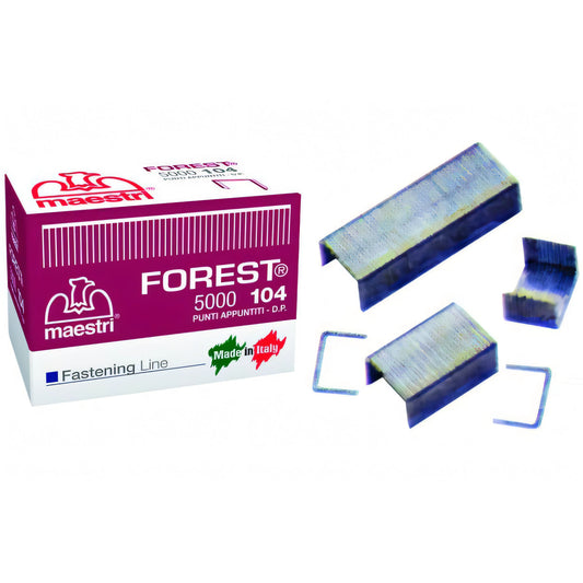Confezione punti per fissatrici, 5 mm spessore 0,9 mm