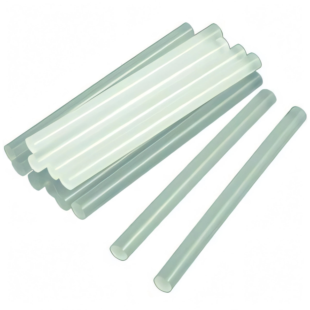 Stick di colla neutra per pistola incollatrice, 100x8 mm, 12 pezzi