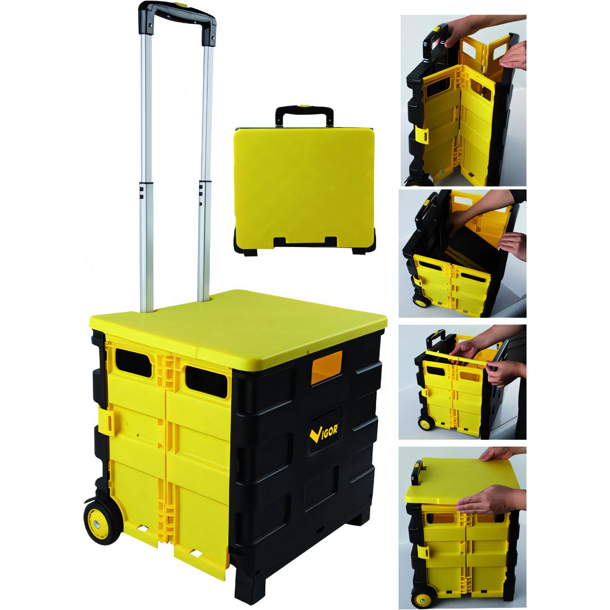 Carrello portautensili Vigor Quick Trolley pieghevole